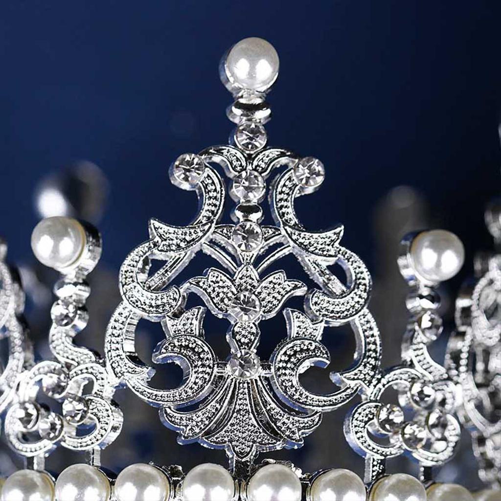 Ivory Pearl Crown Cake Toppers Wedding Birthday Cake Decorating Tools Cake Decoration Supplies