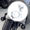 Mounting Bracket Kit LED Motorcycle Light Horizontal Bar Tube Clamp Roof Roll Cage Holder Headlight Bracket