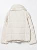 Beams Heart IVORY S Down Blouson with Volume Neck Women's