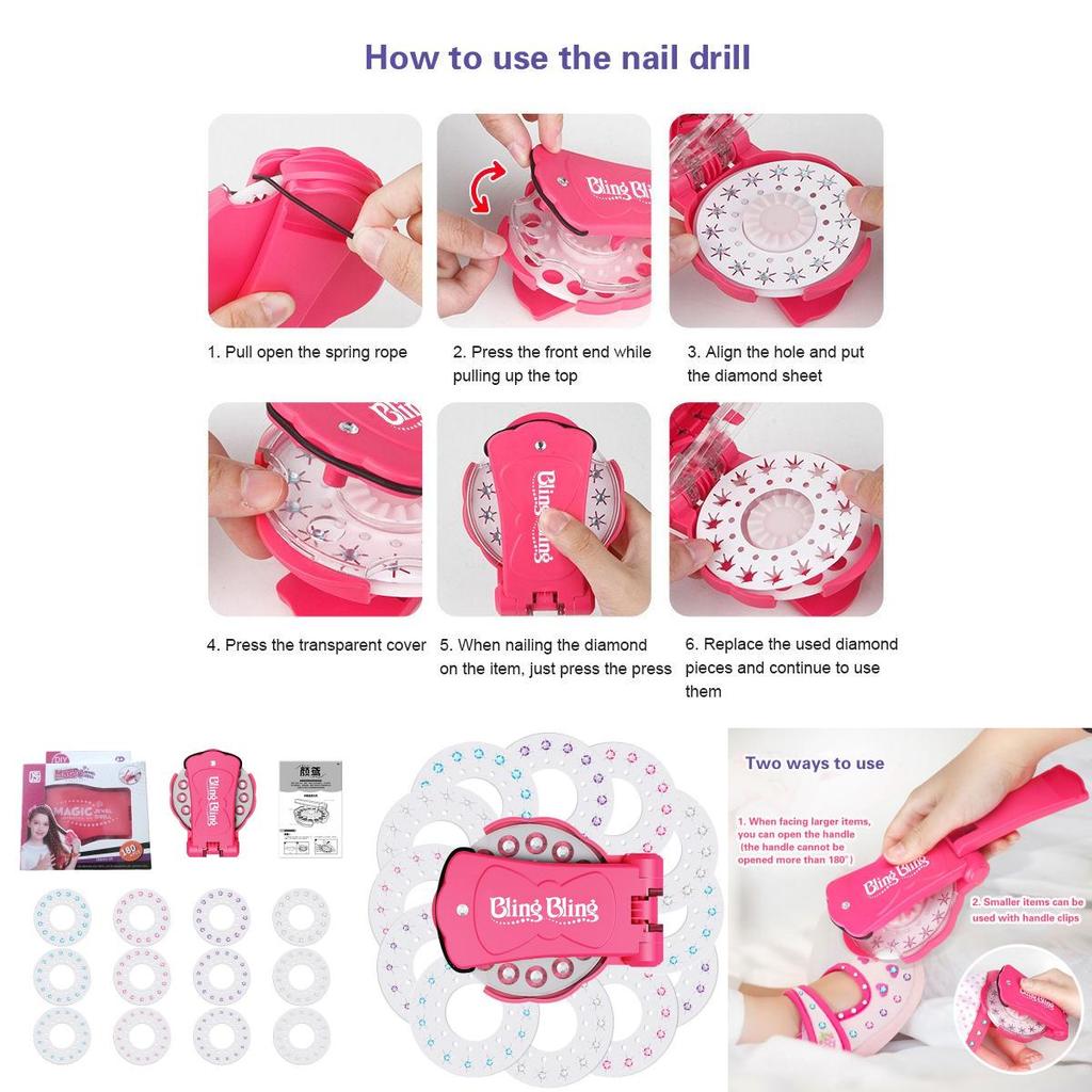 Bling Your World With Our Hair Decoration Kit Easy To Use Diy Crystal Paste Tool For Adding Sparkle To Your Everyday Look!