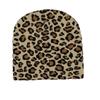 New Arriving Winter Warm Hats  Leopard Pattern Hat Vintage Trendy Beanie Outdoors Skiing Hat Fashion Head Wear