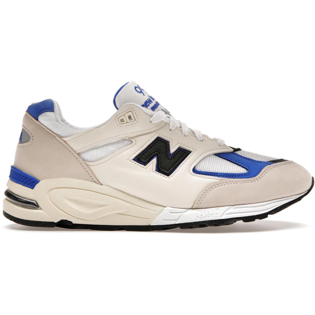 

Sneaker New Balance 990v2 MiUSA White Blue(M990WB2) 43