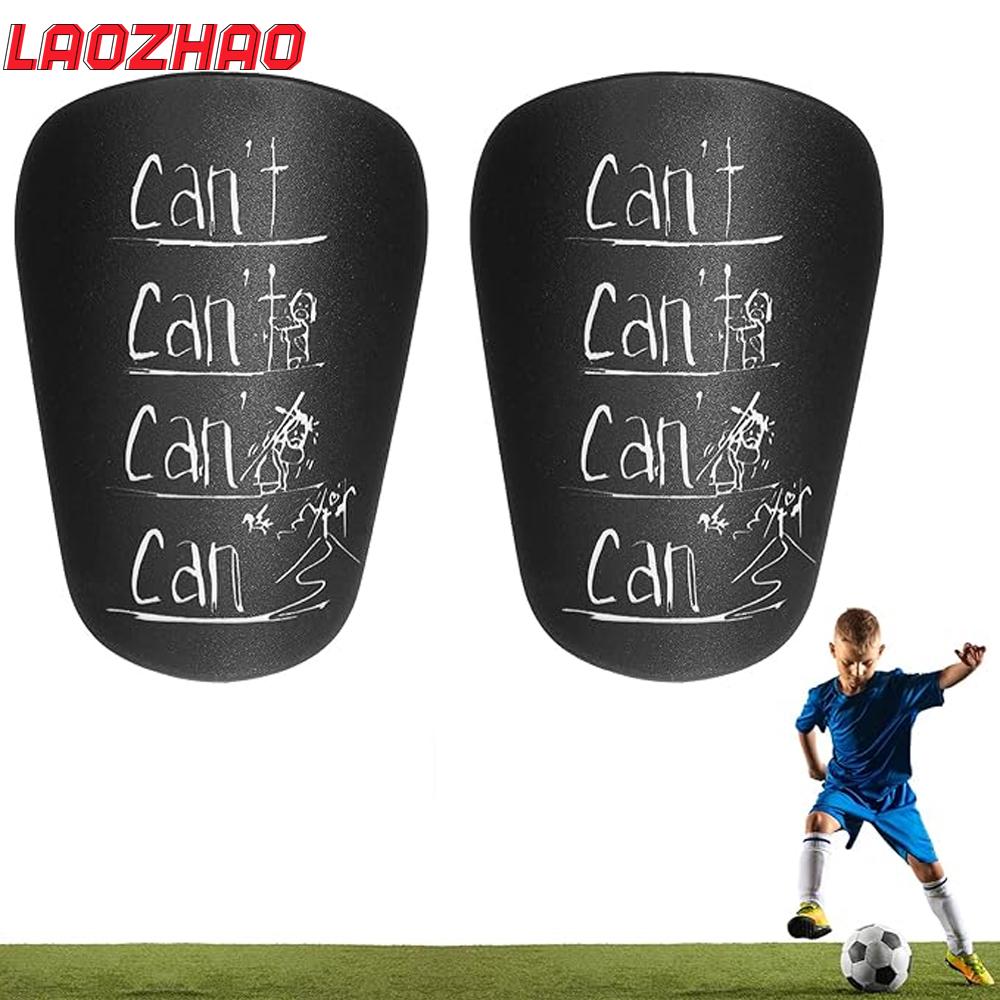 2PCS Mini Shin Pads Wear-resistant Shock Absorbing Soccer Leg Protector Football TrainingShin Guards Soccer Training Shank Board 1