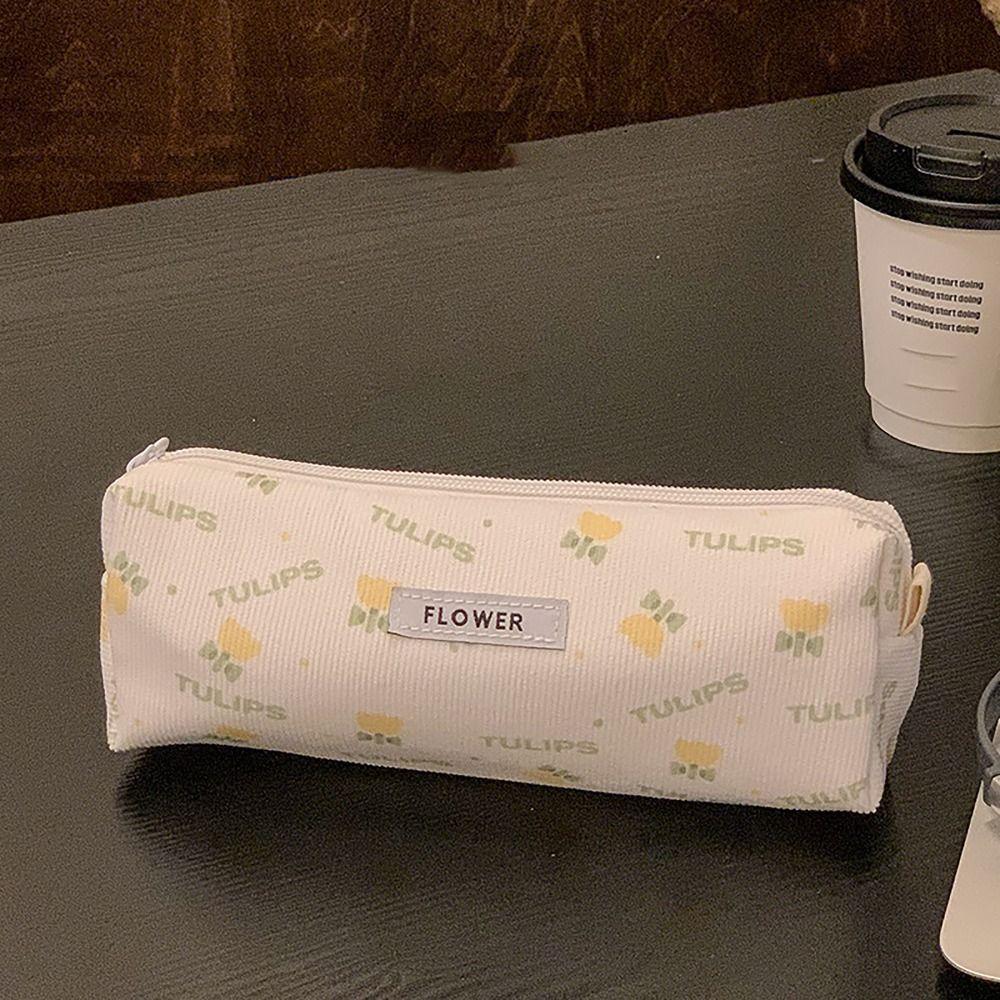 

Многофункциональная сумка для ручек-тюльпанов, сумка для хранения канцелярских принадлежностей, креативный пенал, студенческий подарок A