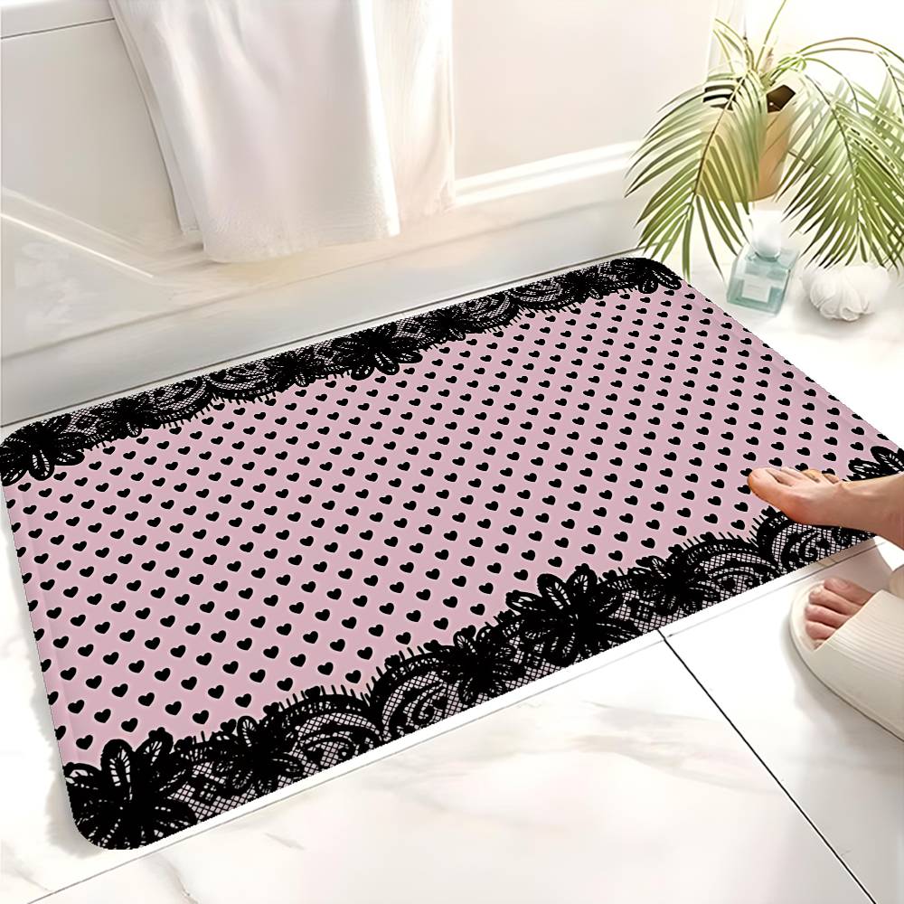 Popular J-Jirai K-Kei Fashion Door Mat Anti-slip Absorb Water Long Strip Cushion Bedroon Mat Bedside Mats
