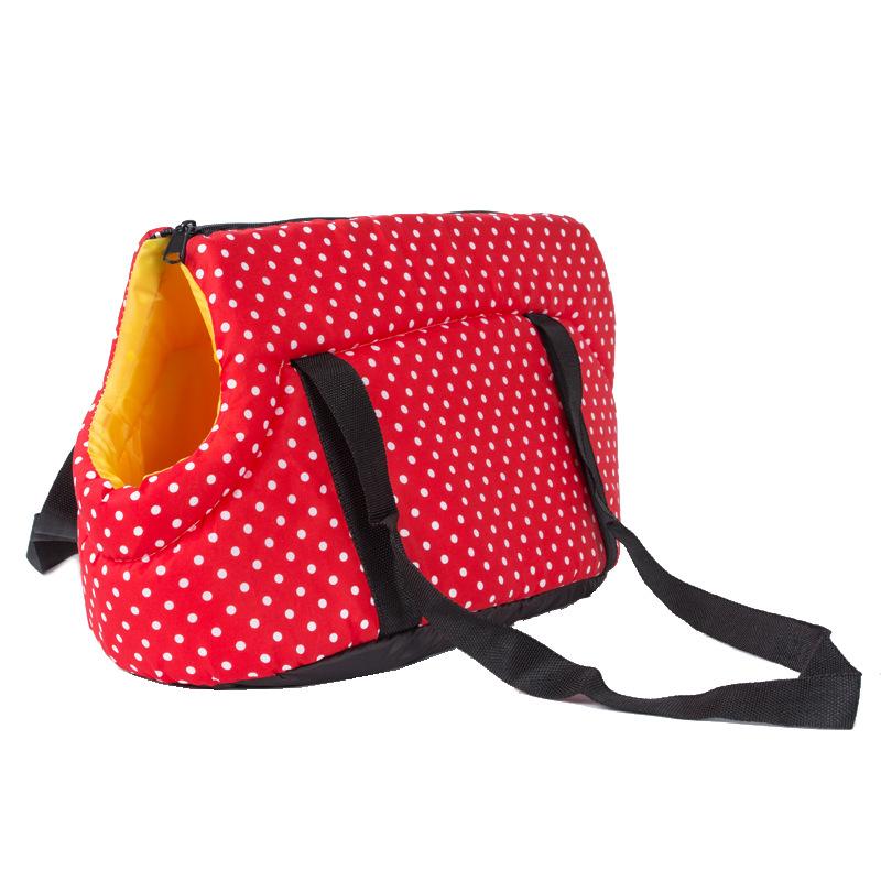 Haustiertasche Tragbare Hunde-Katzen-Tragetasche Haustier Welpen Reisetaschen Atmungsaktives Netz Kleine Hunde Katze Chihuahua Trage Outgoing Haustiere Handtasche