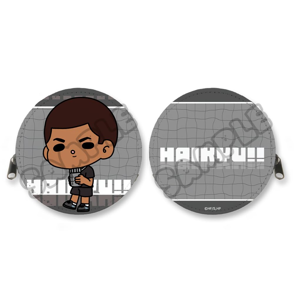 7th Edition Round Coin Case M OH "Haikyu!!" [Ojiro Alan] Everyone's Mochocho!