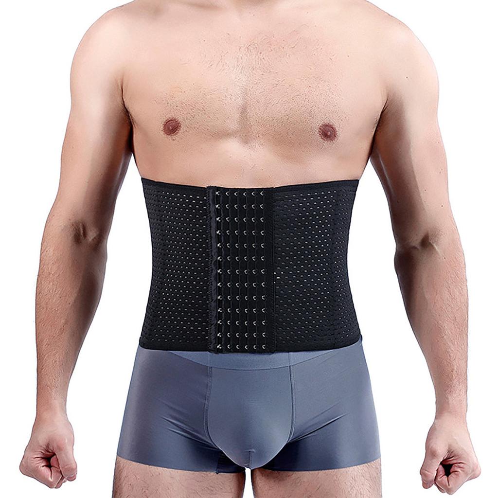 Taillentrainer für Damen und Herren, Bauchfettkontrolle, Body Shaper, Kompressionsgürtel, Mieder, Taillenmieder, Shaper Korsett