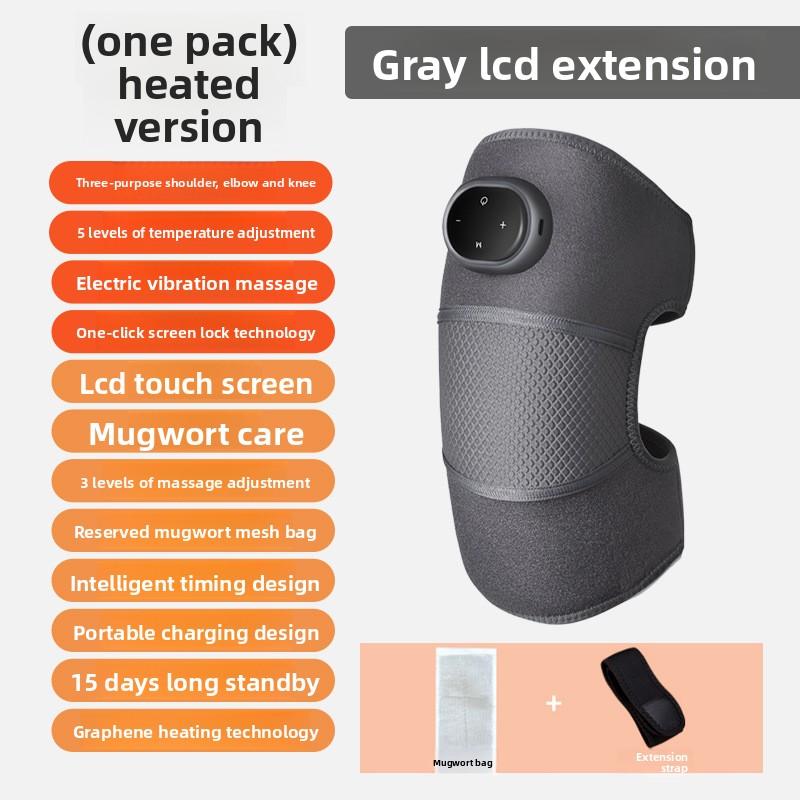 Electric Heating Knee Pads Electric Heating Knee Massager Warm Knee Device Old Cold Leg Joint Pain Hot Compress Physiotherapy Artifact