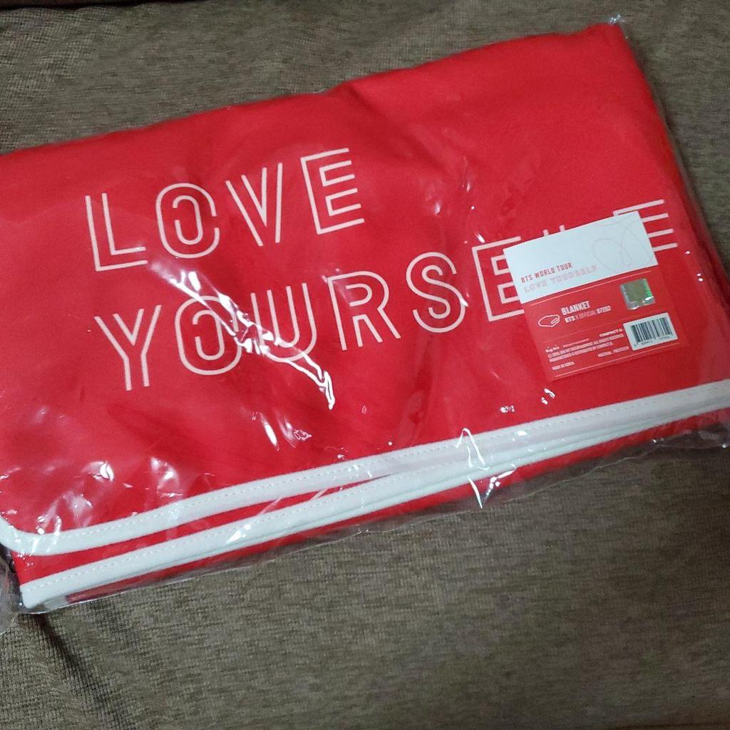 [USED] BTS Official LOVE YOURSELF 2018 Blanket