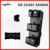25401-3AW0A Car Window and Glass Lifter Switch for Nissan Sunny/Qashqai