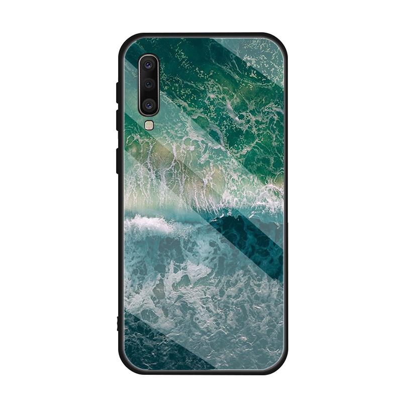 

Чехол из закаленного стекла Gradient Ocean для Samsung Galaxy A10S A10E A20S A20E A30S A40 A50S A60 A70 A80 A90 A6 A7 A8 A7 2018