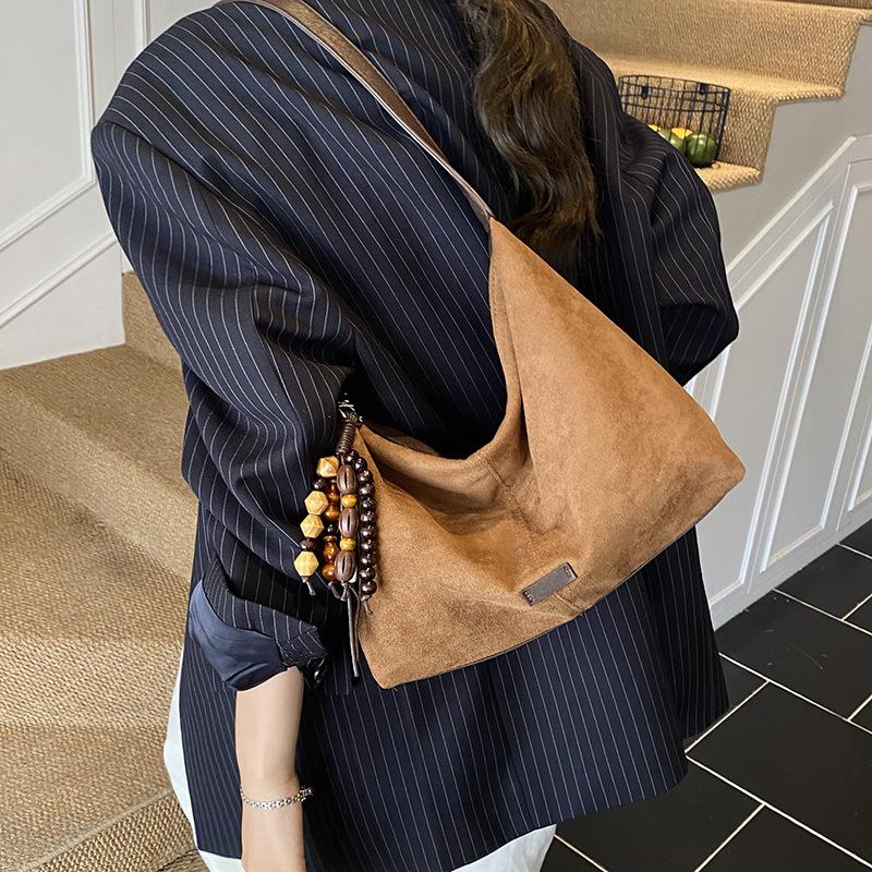 Popular Versatile Leopard Print Shoulder Bag Women's Autumn and Winter Fashion Trend Underarm Messenger Tote Bag