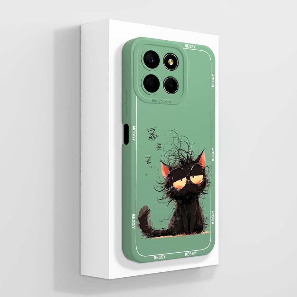 For Honor X8 X8B X8A Case Creative Paiting Cover For HonorX8B Honor X 8 5G Funda Soft Liquid Silicone Anti Drop Phone Back Cover