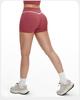Eur-Am High Waist Butt Lifting Color Block Yoga Shorts
