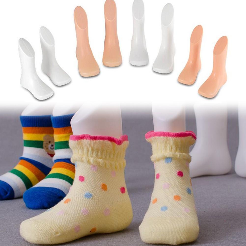 

White Baby Foot Model Accessories For Children Model Home Skin color - 11.5CM