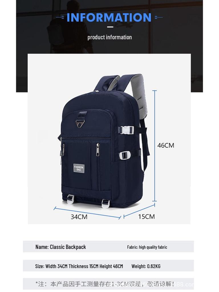 Rucksack mit großem Fassungsvermögen und geringem Gewicht für Paare - Langlebig, kratzfest, perfekt zum Wandern und Reisen