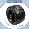 Replacement Utility Carts Wheel Caster Resistant Sturdy High Load Capacity Wagon Spare Parts