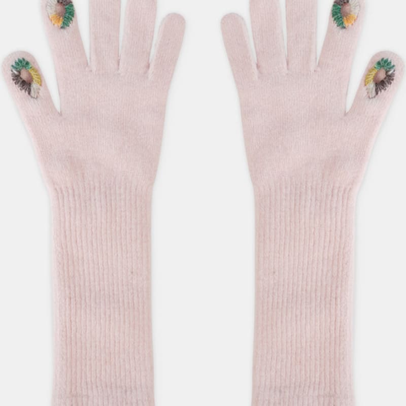 Meminn Two Hole Long Touch Finger Gloves