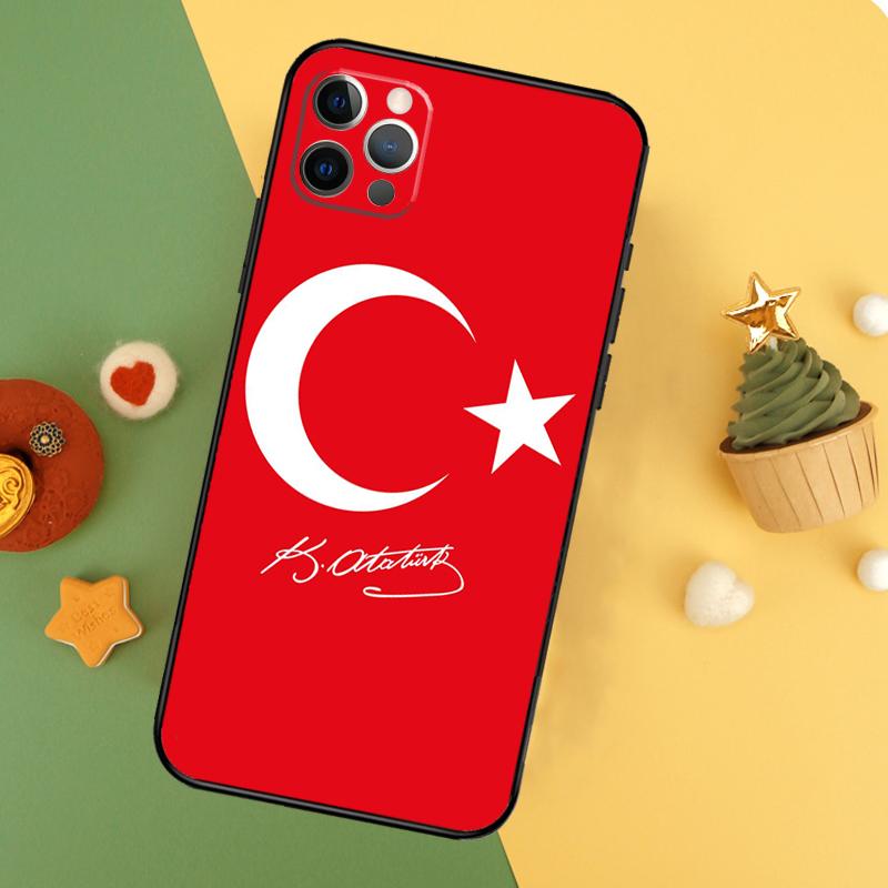 Mustafa Kemal Ataturk Cover For iPhone 16 15 14 13 12 11 Pro Max Plus Mini 7 8 X XS Max XR Phone Case