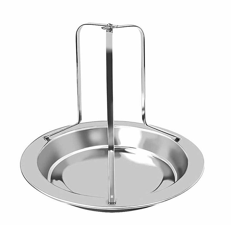 Braten Grill Ständer Hähnchenbräter Rack Küche Outdoor Bbq Werkzeuge Kohlenstoffstahl Antihaft-gegrillte Hähnchenplatte