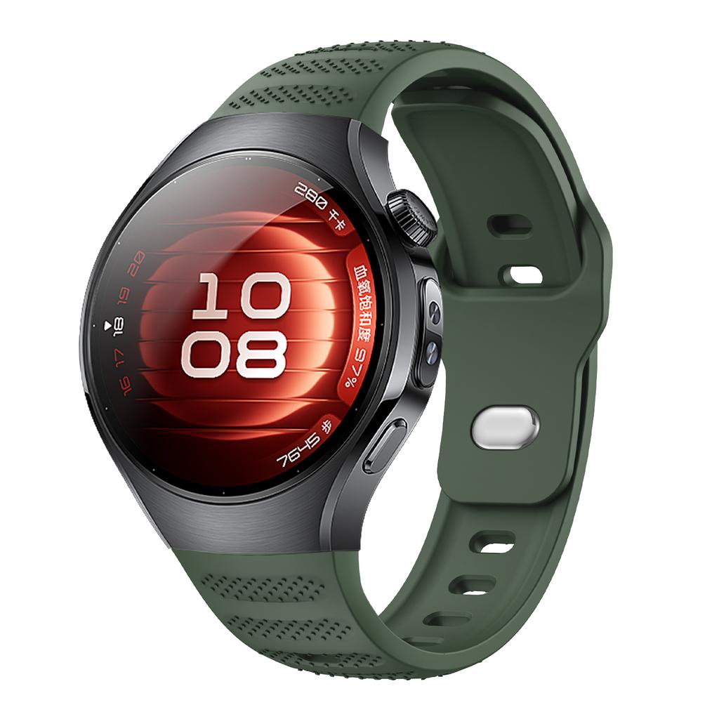 No Gaps Soft Silicone Watch Strap For Huawei Watch 5 42MM 46MM Sport Bnad Bracelet For Huawei Watch 5 Wrist Band Watchbands