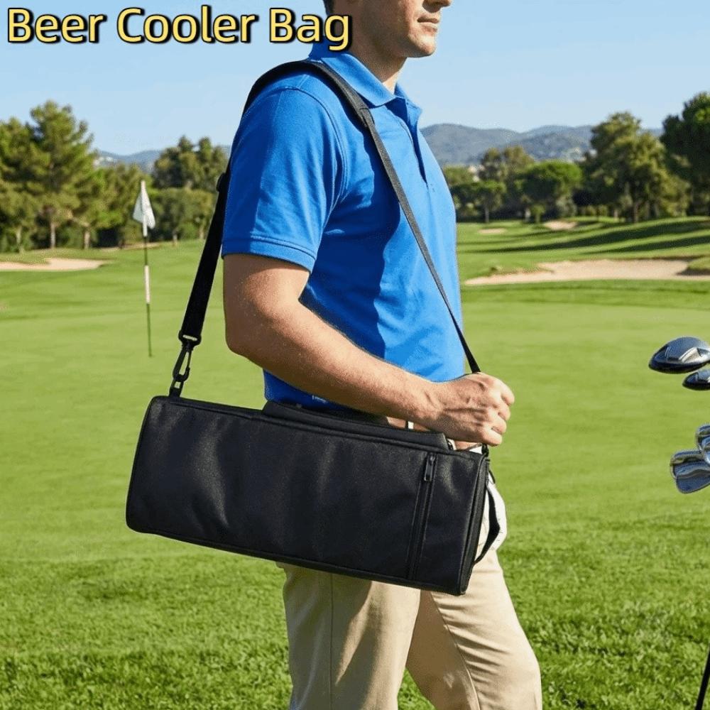 Lightweight Golf Cooler Bag Leak-proof Wine Cooler Carrier Insulated Drink Bag  Barbecue