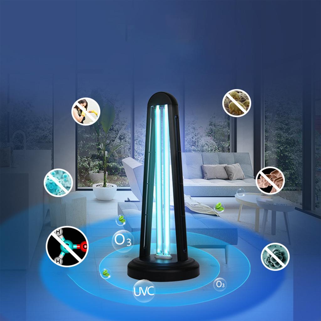 Ultraviolet Disinfection Lamp Has Ozone Household Sterilization Lamp Bedroom Mite Removal School Restaurant Clinic Ultraviolet Lamp