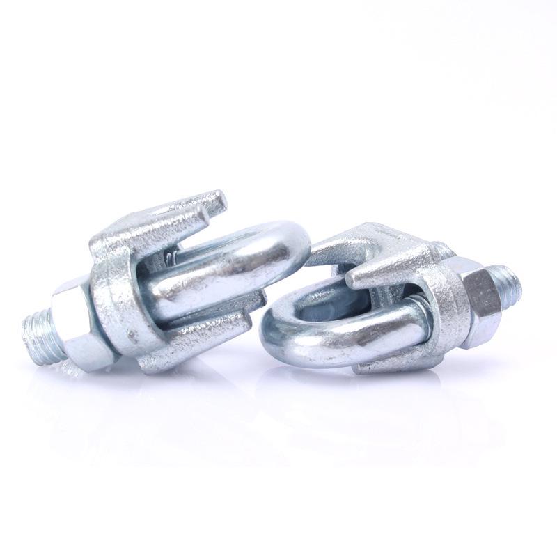 Galvanized Steel U-Bolt Wire Rope Clip for Rigging