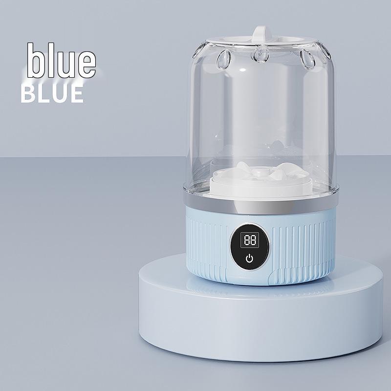 Portable Blue Light Sterilization Mini Washer for Underwear and Socks with Wireless Charging