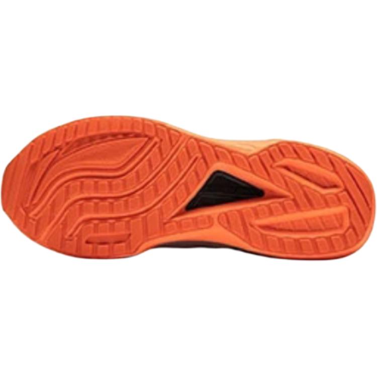 Li Ning Kids Comfortable Versatile Durable Rebound Breathable Low-Top Running Shoes Unisex Sneaker Gray Orange YKFU052-5