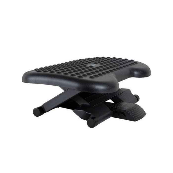 Repose-pieds ajustable - IGGUAL - RP3 - Noir - 3 positions - Acupression