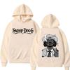 Rapper Snoop Dogg Graphic Hoodie Men's Hip Hop Fashion Style Funny Hoodies Unisex Oversized Sweatshirt