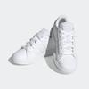 Adidas Grand Court 2.0 Kids Sneakers Unisex Footwear White/Grey 17.5 Cm