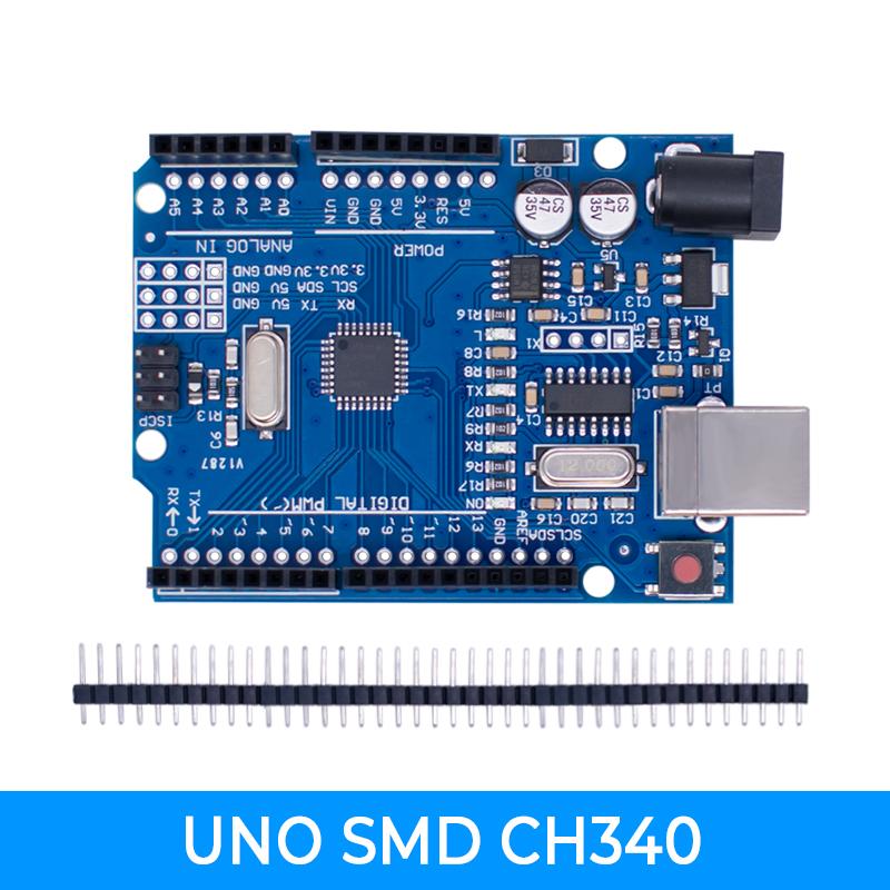 

UNO R3 Development Board CH340G MEGA328PB Chip with USB Cable ATMEGA328P-AU 16Mhz Support 1-10PCS Electronic Components