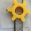 4Pcs Unique Multi-function Bottle Cap Opener Yellow Plastic Rotary Bottle Opener Bar Supplies Bottle Opener Kitchen Tool