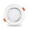 IP67 Recessed LED Downlight - 6-inch 18W, White/Silver 6000K