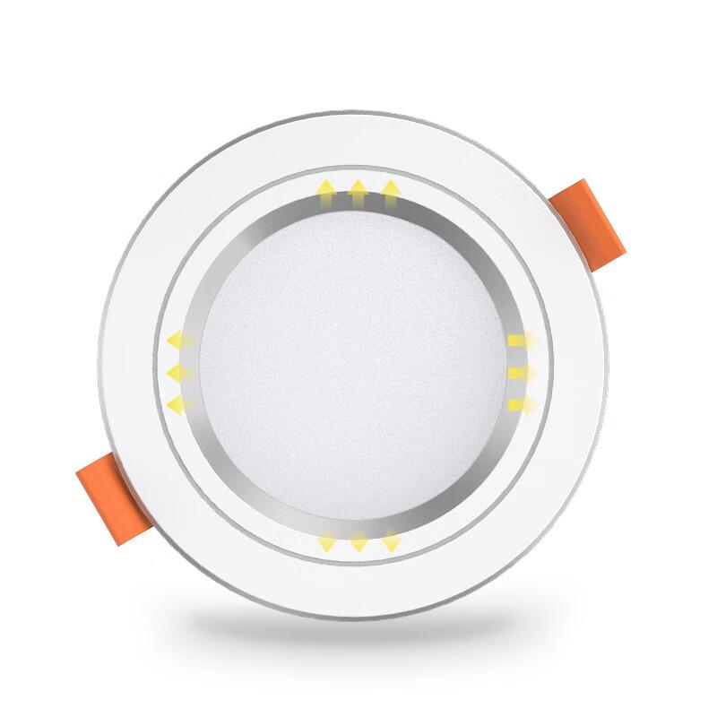 IP67 Recessed LED Downlight - 6-inch 18W, White/Silver 6000K