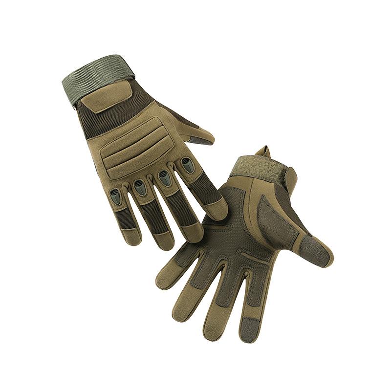 Taktiska handskar för män Halkfria Utomhus Fullfingerskydd Sportträning Utomhus Militärfan Cykelhandskar för kvinnor