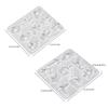 Orecchini Serie Natalizia Stampi in Silicone Stampi per Resina Epossidica Cristallina Ornamento Natalizio per Artigianato di Gioielli Festivi