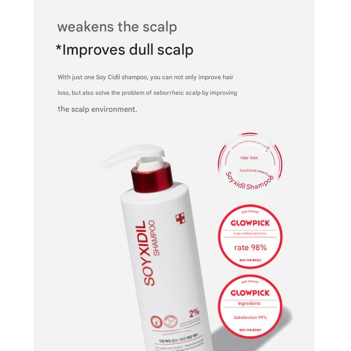 [Hair-Loss Functional] Medicube  Soyxidil Shampoo 490ml, Medicube Soyxidil 2in1 Treatment 265ml (7 Options)