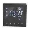 Digitalthermostat LCD-Anzeige Programmierbarer Smart-Touchscreen Fußbodenwasserheizung Kesselregler Schwarz AC90‑240V