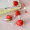 Games Sausage Squeezable Toy Realistic Strawberry Model Party Slow Rise Pressure Release Toy Adults Skateboard