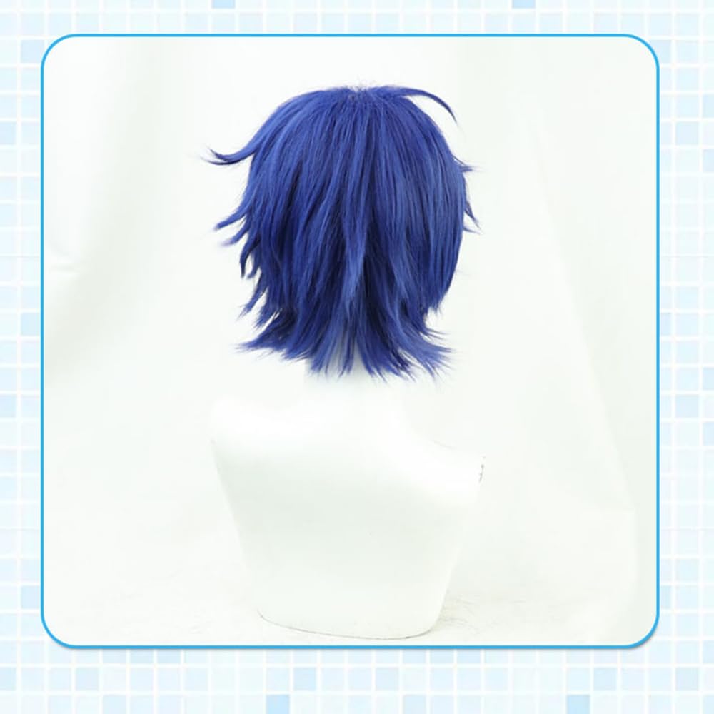 Heat-resistant cosplay wig, anime full wig, perfect for cosplay, costume accessories, parties, events, disguises, and more. Includes wig net. Features