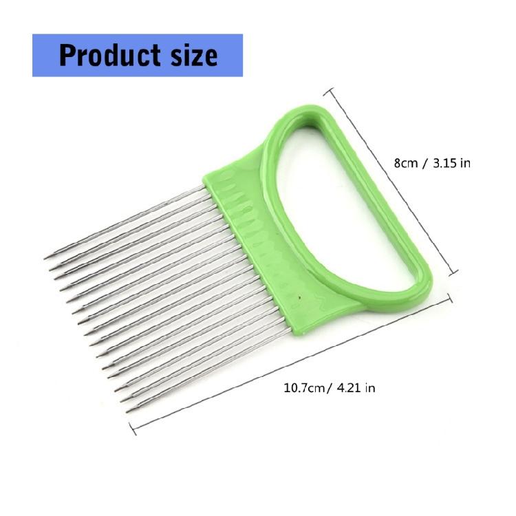 Vegetable and Meat Cutter Holder Food Slicer Assistant Tool Onion Slicer Holder for Slicing Fruit Lemon and Meat