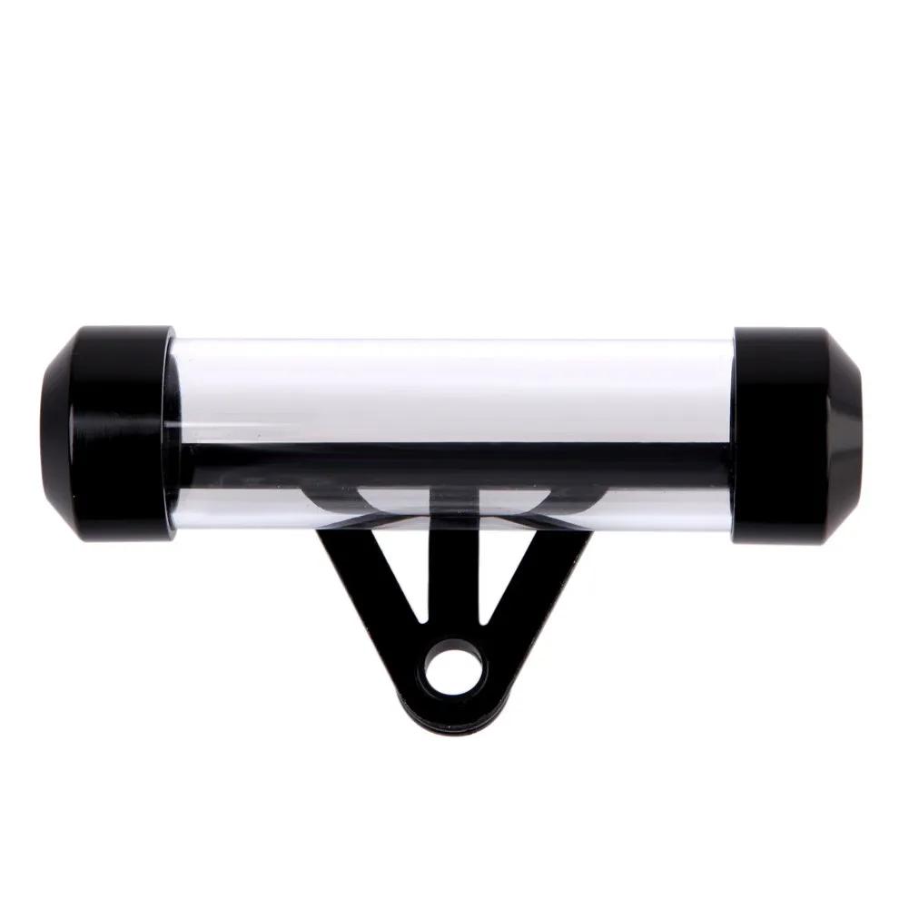 Motorcycle Tube Tax Disc Holder Universal Motorbike License Cylindrical Holder Waterproof Sealing Detachable With Secure Screw