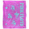 Pink Floyd Silky Space Faces Supersoft Blanket