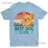 Best Dog Ever T Shirt Funny Pet Mom Dad Fathers Day Chihuahua Vintage Washed Homme Slightly Designer Clothes