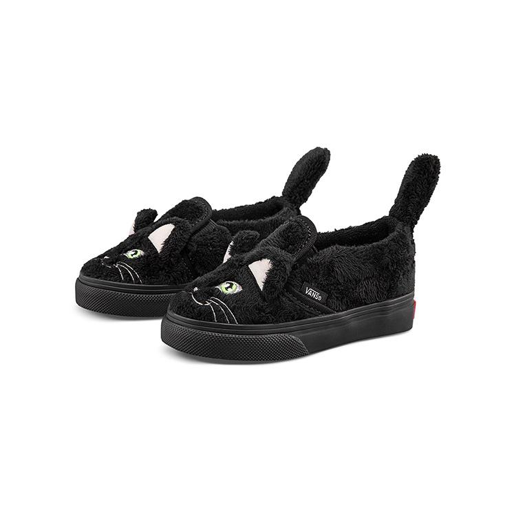 (TD) Vans Slip-On Velcro 'Cat' Men's VN0A4VJL6BT