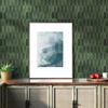 Long Hexagon Peel and Stick Tiles Backsplash,10-Sheet 3D Self Adhesive Wall Tile BackSplash 12 x 12 Inch for Kitchen,Bathroom(Green).